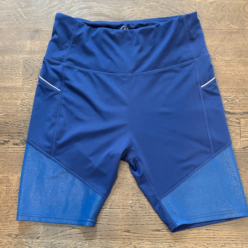 Body Glove‎ Women's Navy and Royal Blue Athletic Shorts